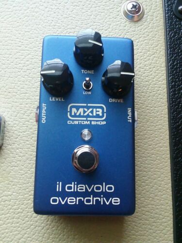 MXR CSP036 IL Diavolo Overdrive Guitar Effects Pedal -used mint w original box
