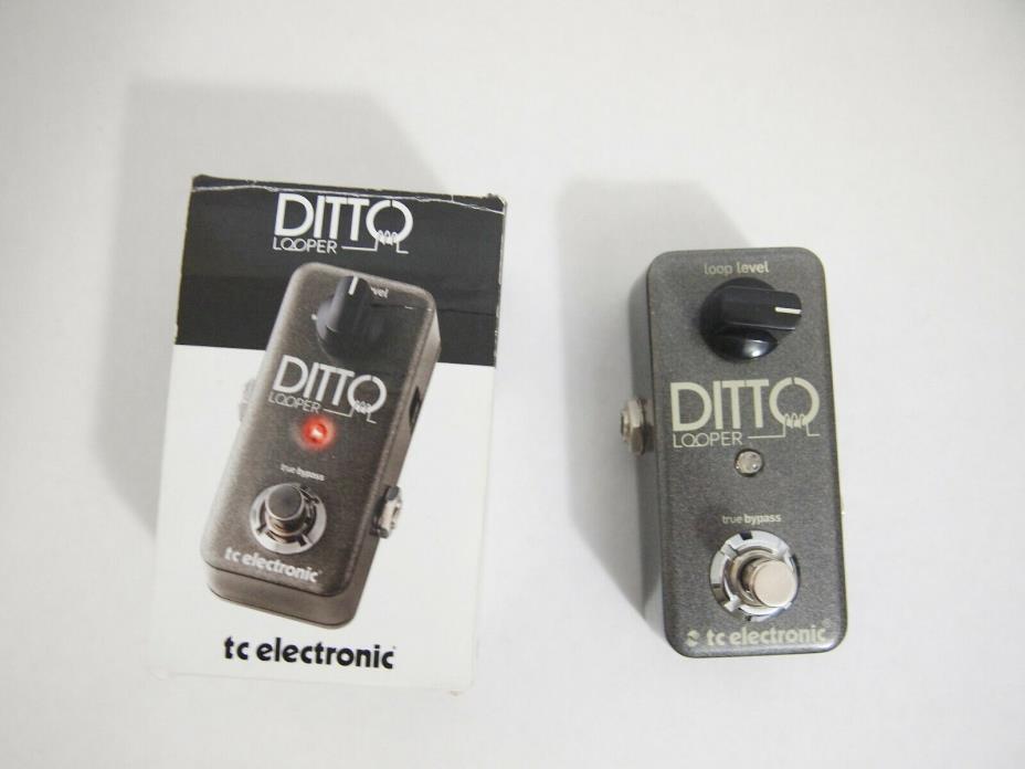 TC Electronic Ditto Looper Guitar Effect Pedal