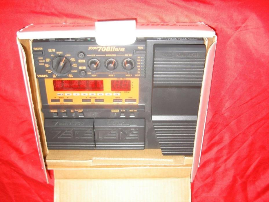 ZOOM 708II  BASS