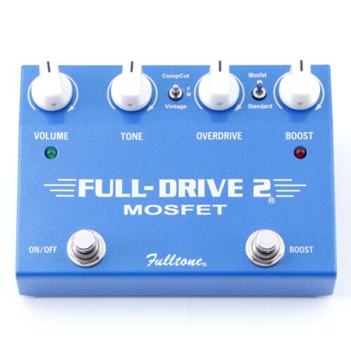 Fulltone Full-Drive 2 Mosfet Overdrive Guitar Effects Pedal P-07480