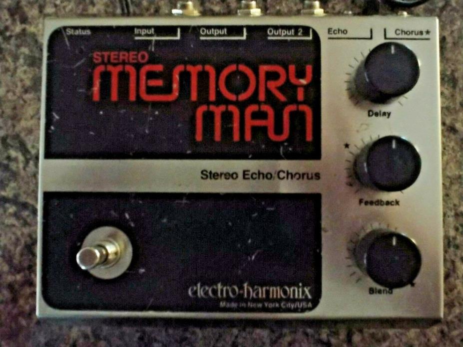 Vintage Electro-Harmonix Stereo Memory Man