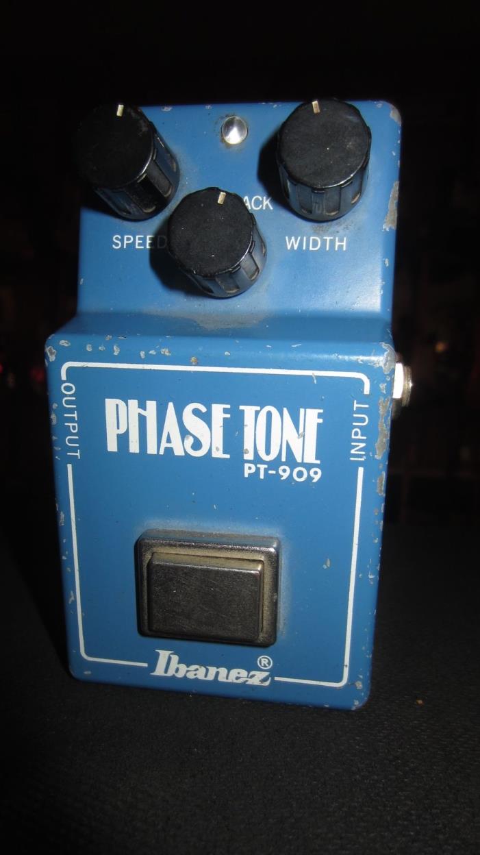 Vintage Circa 1975 Ibanez Phase Tone Phaser Effects Pedal Blue Vintage Tone