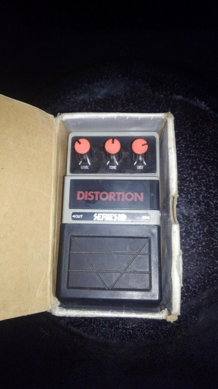 series 10 s10d distortion pedal with original box mij