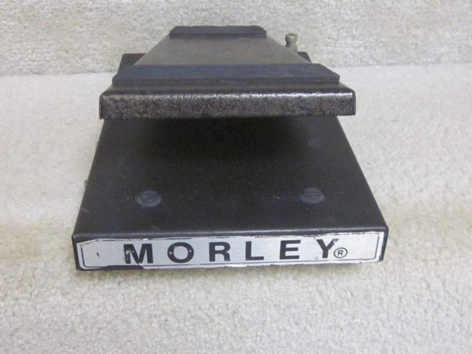 Vintage Morley Black Gold basic Wah pedal for guitar- nice shape,works great