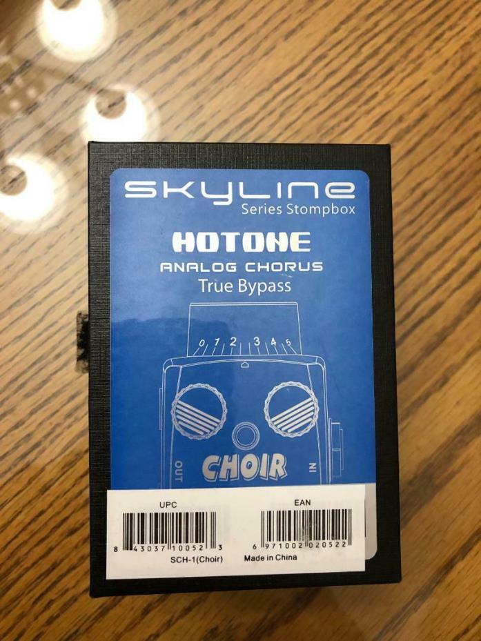 Hotone Skyline Series Analog Chorus. Free USPS Priority Shipping