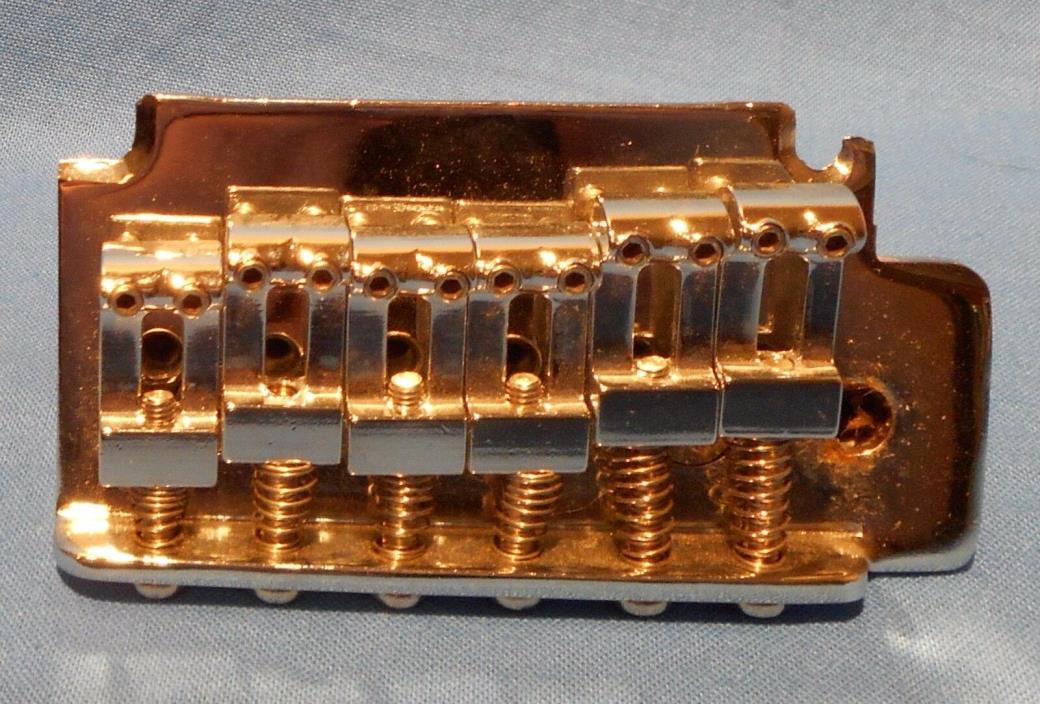 NEW CHROME REPLACEMENT BRIDGE FOR IMPORT FENDER STRATOCASTER STYLE GUITAR