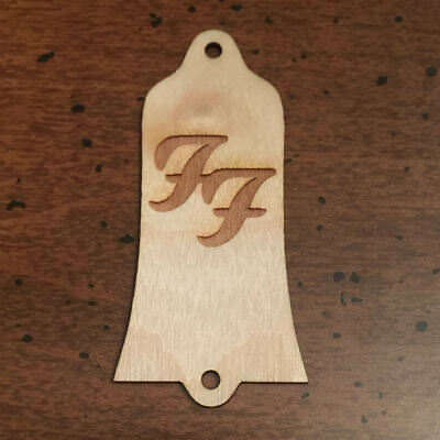 GUITAR TRUSS ROD COVER - Wood Burned - Fits GIBSON - Dave Grohl FOO FIGHTERS