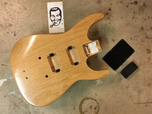 Warmoth Soloist Electric Guitar Body Alder Hard Tail Natural