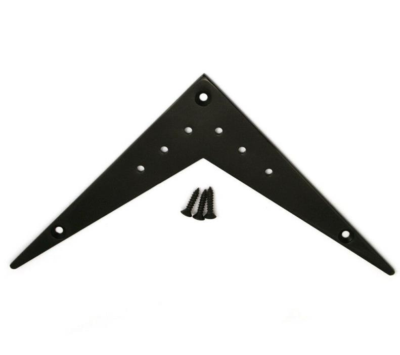 Black Small 6-string Vee Flying V Style Electric Guitar Tailpiece FVT-SM-B