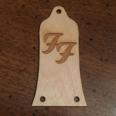 GUITAR TRUSS ROD COVER - Wood Burned - Fits EPIPHONE Dave Grohl FOO FIGHTERS