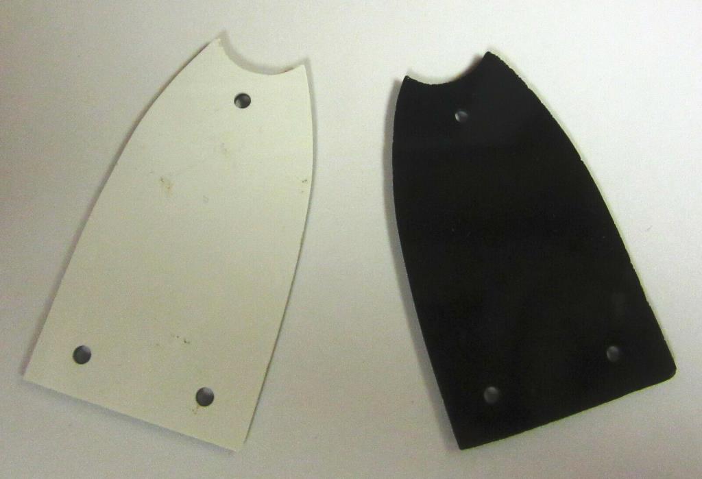 Pair of Vintage Truss Rod Covers for an Electric Guitar, Pre-Owned but Unused