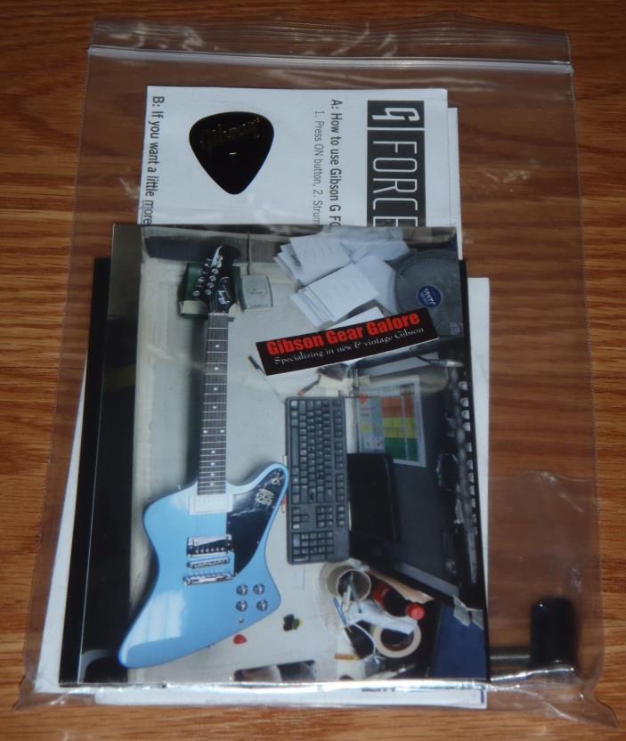 Gibson Firebird Studio Case Candy Manual Warranty Wrench Cloth HP Guitar Parts T