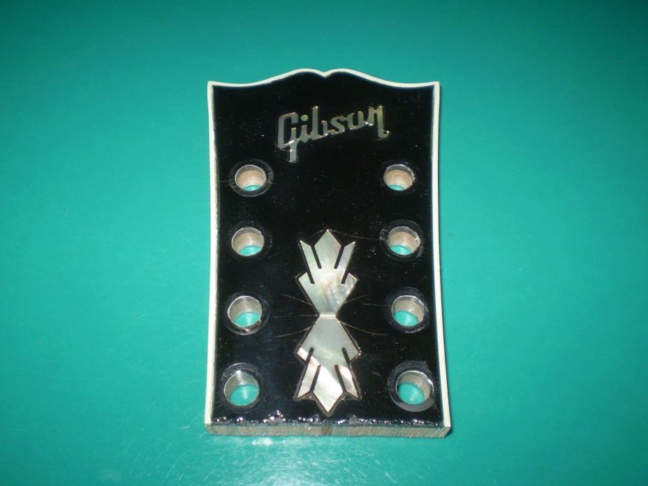 Gibson Headstock Logo , Crowns and Binding Project Piece