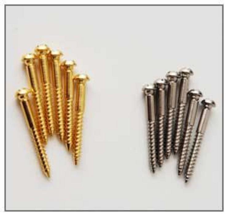 PRS Tremolo Bridge Screws (set of 6) (ACC-4023), NICKEL