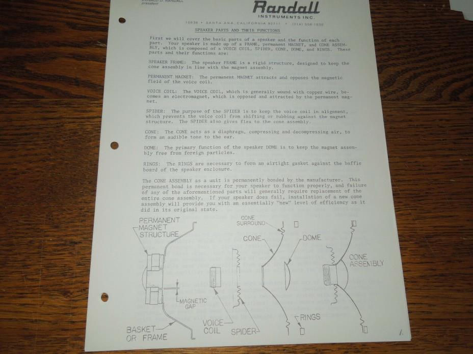 1975 Randall Instruments Inc 