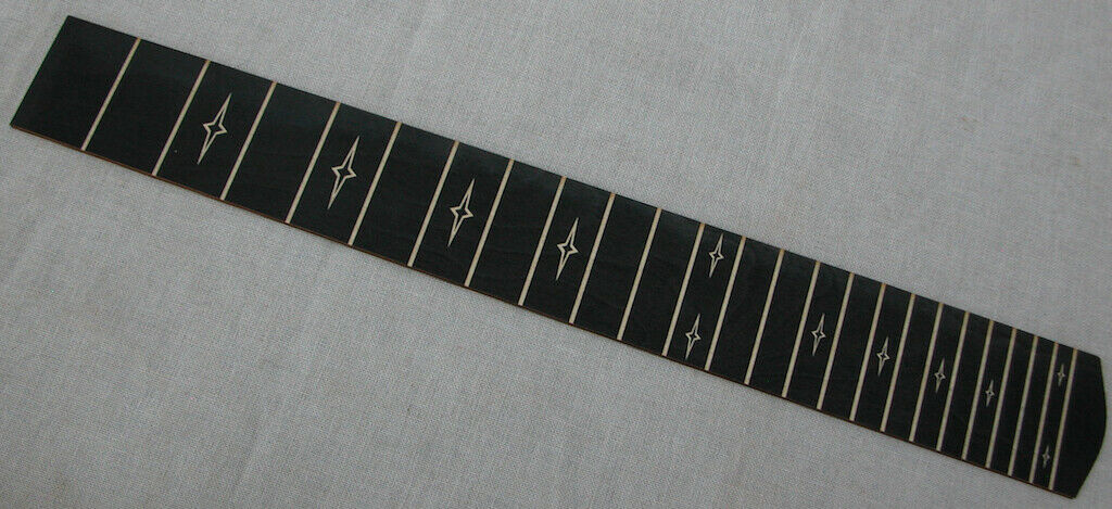 Lap Steel Guitar 24.5 Scale FretBoard 6 String Birch Etched Stars and Lines S6