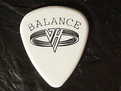 VAN HALEN Logo & Michael Anthony Signature 1995 BALANCE Concert Tour GUITAR PICK