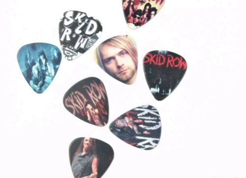 Skid Row Nirvana Rock Band Music Guitar Picks Set Collectible Memorabilia Gift
