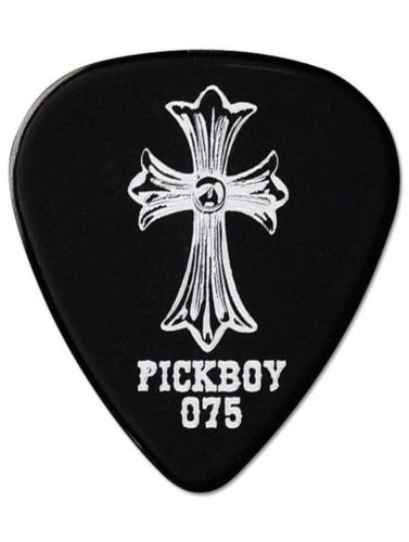 Pickboy Choker Pick, Gothic Cross, Celltex, 0.75mm, 10 picks
