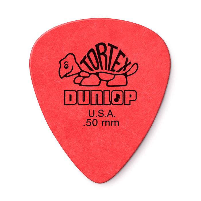 Dunlop 418P 12 Pack Tortex Guitar Picks