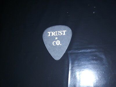 TRUST COMPANY Logo James Fukai 2003 True Parallels Concert Tour Bass GUITAR PICK