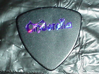CINDERELLA Logo & Jeff Labar Signature 90's Concert Tour RaRe BASS GUITAR PICK