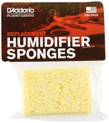 D'Addario Acoustic Guitar Humidifier Replacement Sponges, 3 Pack
