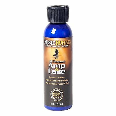 Music Nomad MN107 Premium Amp and Case Cleaner and Conditioner, 4 Oz.