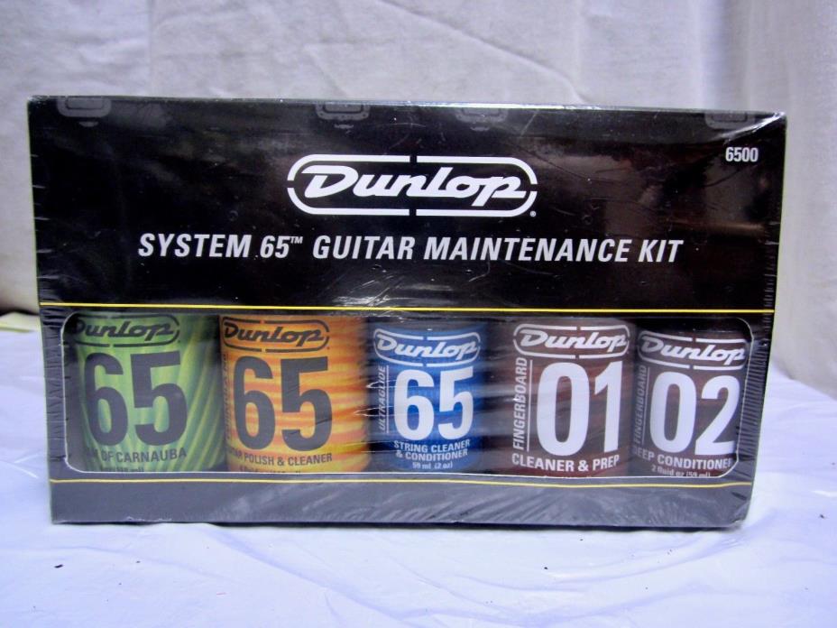 factory sealed Dunlop 65 guitar maintenence kit