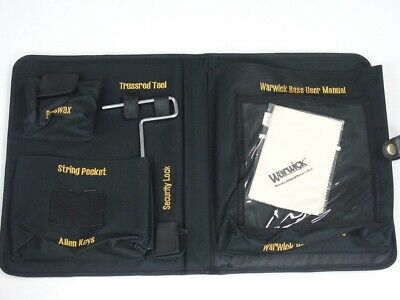 New Warwick Bass User Kit with Cloth Truss Rod Tool Allen Wrenches