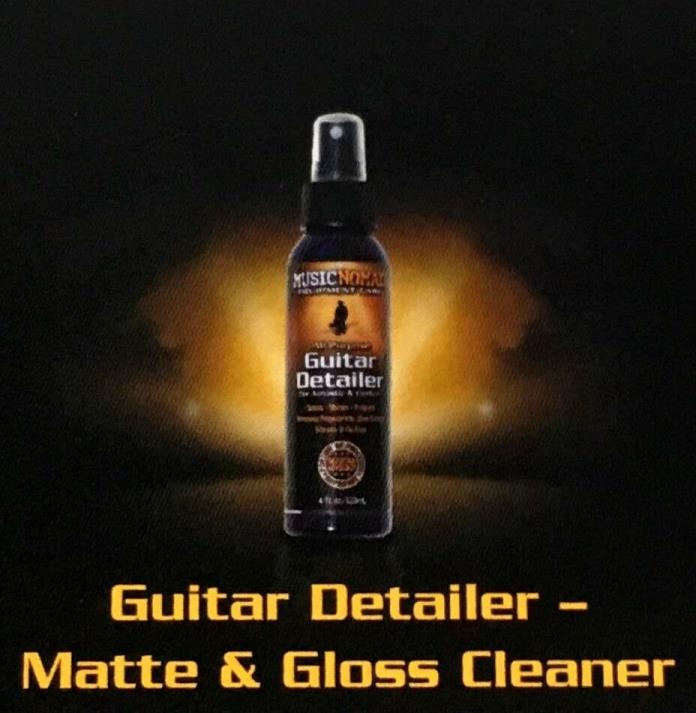 MUSIC NOMAD MN100 GUITAR DETAILER MATTE & GLOSS CLEANER PRO EQUIPMENT CARE