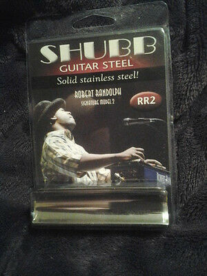 Shubb RR2 New Robert Randolph Signature Guitar stainless steel slide NIB 6.8oz
