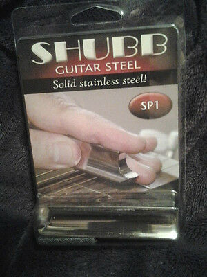 Shubb SP1 New Pearse Guitar Stainless Steel Bar, Semi-Bullet Tip Cutaway NIB