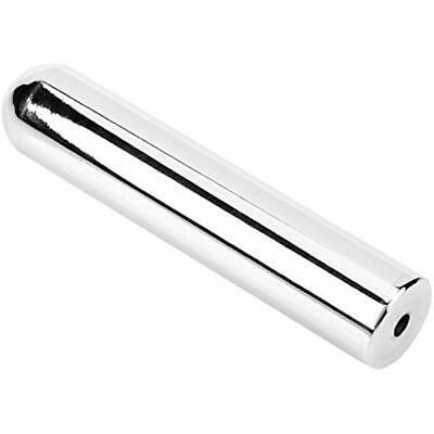 Solid Stainless Steel Tone Bar Guitar Slide For Electric Hawian (Silver)