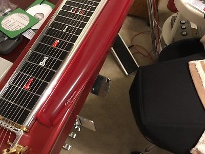 PEDAL STEEL GUITAR RED  GEL PAD FOR AN S 10 OR S 12