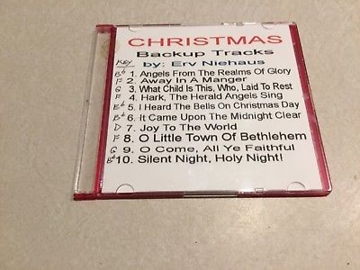 CHRISTMAS BACK UP TRACKS DESIGNED FOR USE WITH PEDAL STEEL GUITAR