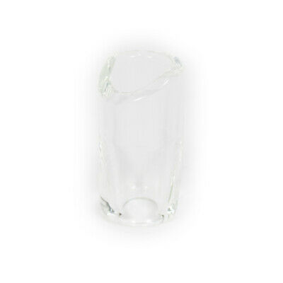 The Rock Slide Clear Glass Guitar Slide Small