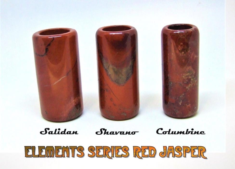 Elements Series Stone Guitar Slides RMSC Exclusive!!! Red Jasper - FREE Shipping
