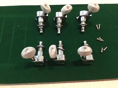 6 LAP STEEL GUITAR TUNERS - MACHINE HEADS