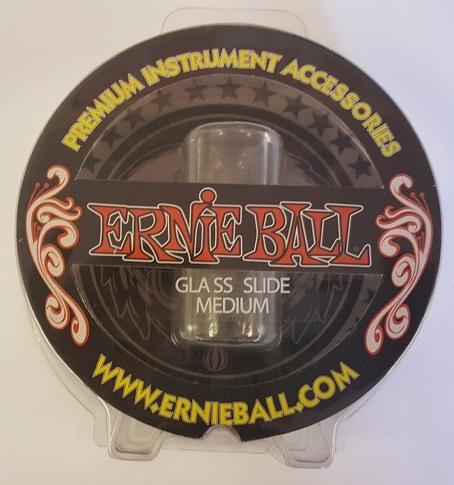 Ernie Ball 4228 Medium Glass Guitar Slide 8mm Thick Authorized Dealer