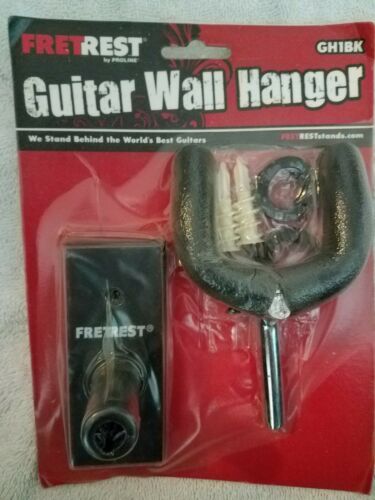 FretRest by Proline GH1BK Guitar Wall Hanger Black