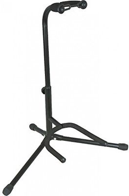 Musician's Gear Electric, Acoustic and Bass Guitar Stand Black