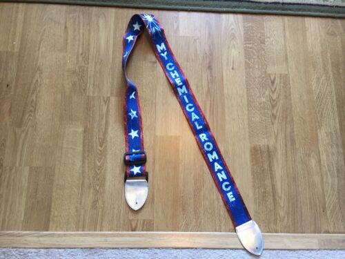 NIP My Chemical Romance Guitar Strap Red White And Blue