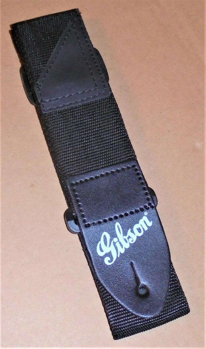 Clearance Sale - Gibson Les Paul Tribute Case Candy Strap 2018 Black Nylon