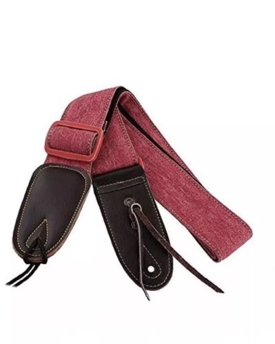 Mugig Guitar Straps Strap Polyester Wide Personality With Leather End For Bass &