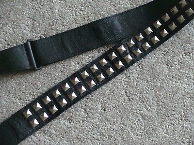 LEVY's Heavy Metal Leather Guitar Strap new with Tags