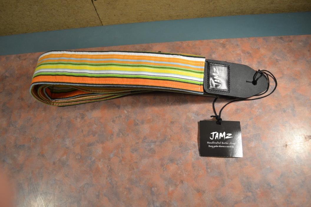 Jamz Handcrafted Guitar Strap New With Tags