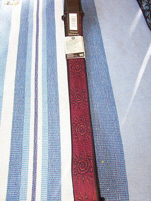 Planet Waves nylon  guitar strap red sun