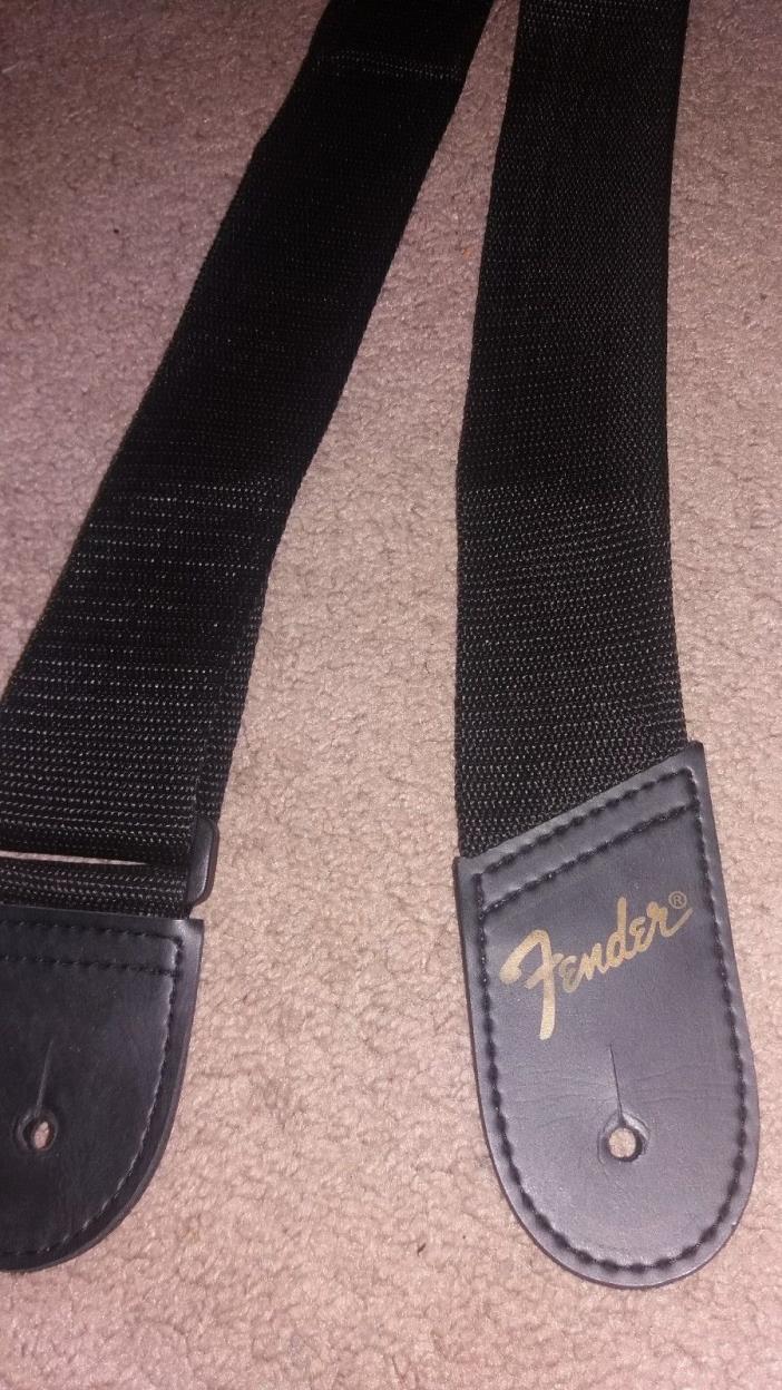 Fender  guitar Black  Poly 2