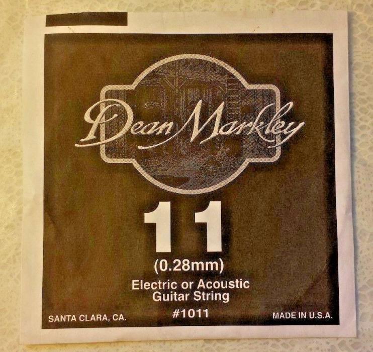 NEW ~ DEAN MARKLEY ~ 11 (0.41 mm) ~ NPS Wound ~ Dual Guitar String ~ CORTEC